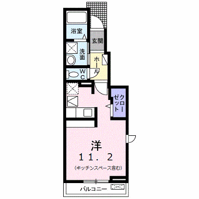 アプリコット 101【管理NO：1-021995001-01010】 ★家具家電は申し込み後に搬入します★ ★2026年11月中旬入居可能★の外観画像