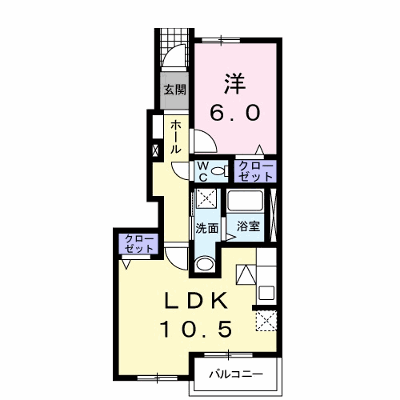 グラース　メゾン　Ａ 102【管理NO：1-013905601-01020】 ★家具家電は申し込み後に搬入します★ ★2026年10月中旬入居可能★の外観画像