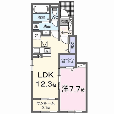 プレシャス　ジェム 103【管理NO：1-027745201-01030】 ★家具家電は申し込み後に搬入します★ ★2026年11月中旬入居可能★の外観画像