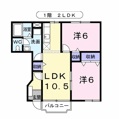 グランドールⅡ　Ａ 101【管理NO：1-011864801-01010】 ★家具家電は申し込み後に搬入します★ ★2026年10月中旬入居可能★の外観画像