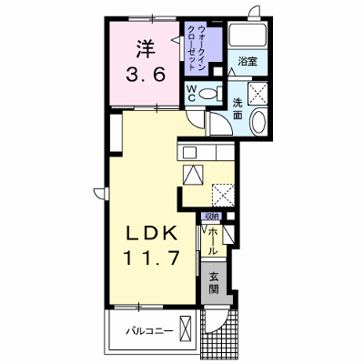 悠凛・９８Ｋ 101【管理NO：1-021027801-01010】 ★家具家電は申し込み後に搬入します★ ★2026年10月中旬入居可能★の外観画像