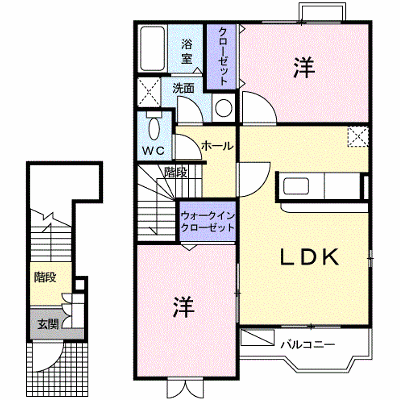 十夢想家 202【管理NO：1-013733101-02020】 ★家具家電は申し込み後に搬入します★ ★2026年10月下旬入居可能★の外観画像