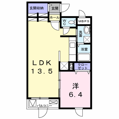 ブロッサムズ・スクエア 104【管理NO：1-021375201-01040】 ★家具家電は申し込み後に搬入します★ ★2026年09月中旬入居可能★の外観画像