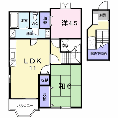 プレインカーサ 202【管理NO：1-012249001-02020】 ★家具家電は申し込み後に搬入します★ ★2026年10月中旬入居可能★の外観画像