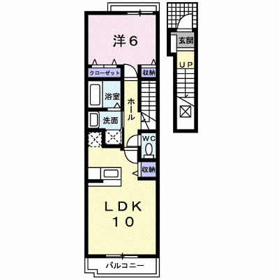 ｃｏｍｏｄｏ　ｃａｓａ　源 206【管理NO：1-014706901-02050】 ★家具家電は申し込み後に搬入します★ ★2026年10月中旬入居可能★の外観画像
