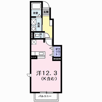 プリムヴェールＡ 102【管理NO：1-012050101-01020】 ★家具家電は申し込み後に搬入します★ ★2026年10月中旬入居可能★の外観画像