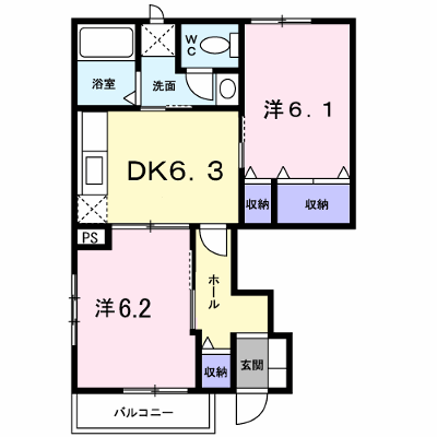 ファイン・パラッツオＢ 101【管理NO：1-012420502-01010】 ★家具家電は申し込み後に搬入します★ ★2026年10月中旬入居可能★の外観画像