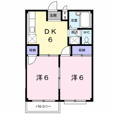 エルディム内田Ａ 205【管理NO：1-002318001-02040】 ★家具家電は申し込み後に搬入します★ ★2026年10月中旬入居可能★の外観画像