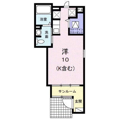 ウインダムヒルズＶ 102【管理NO：1-020602001-01020】 ★家具家電は申し込み後に搬入します★ ★2026年10月中旬入居可能★の外観画像
