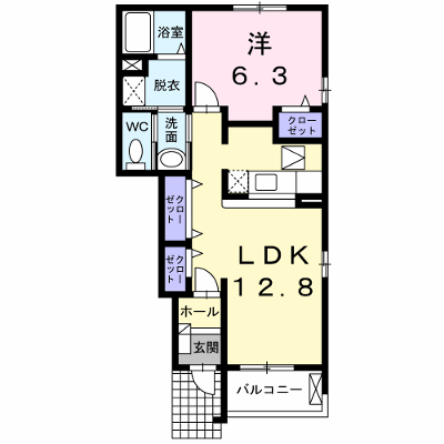 カサグランデＢ 104【管理NO：1-013831002-01040】 ★家具家電は申し込み後に搬入します★ ★2026年10月下旬入居可能★の外観画像