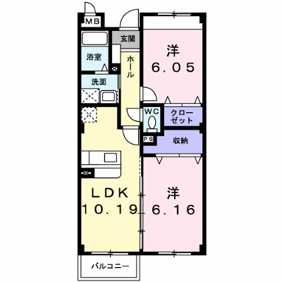 プレ・オリゾン 303【管理NO：1-012656601-03030】 ★家具家電は申し込み後に搬入します★ ★2026年10月上旬入居可能★の外観画像