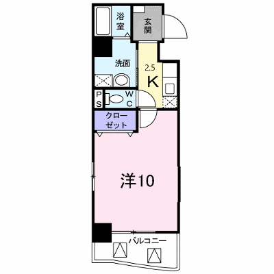 ブリアン　オーブ 406【管理NO：1-013939201-04060】 ★家具家電は申し込み後に搬入します★の外観画像