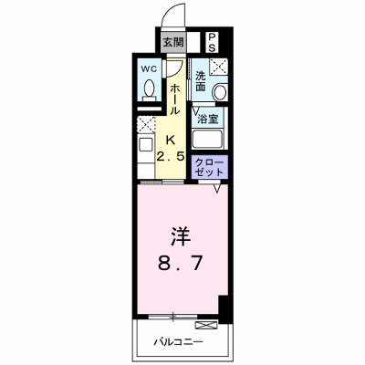 グリシナ 203【管理NO：1-019480401-02030】 ★家具家電は申し込み後に搬入します★ ★2026年10月中旬入居可能★の外観画像