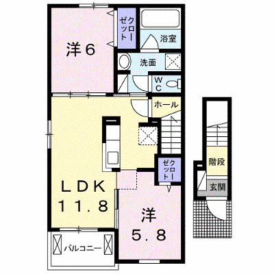 リヴァプール 201【管理NO：1-022738701-02010】 ★家具家電は申し込み後に搬入します★の外観画像