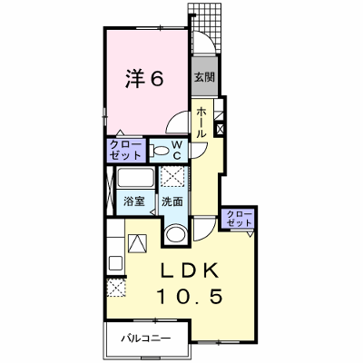 スカイパインＢ 105【管理NO：1-013762902-01040】 ★家具家電は申し込み後に搬入します★ ★2026年10月下旬入居可能★の外観画像
