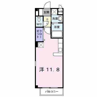 カレント上吉田ⅠＢ 206【管理NO：1-013663902-02050】 ★家具家電は申し込み後に搬入します★ ★2026年10月中旬入居可能★の外観画像
