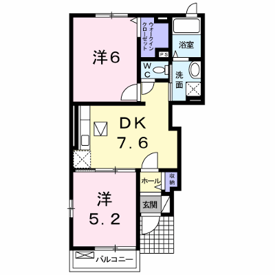 ルーチェⅠ 101【管理NO：1-015775201-01010】 ★家具家電は申し込み後に搬入します★ ★2026年10月中旬入居可能★の外観画像