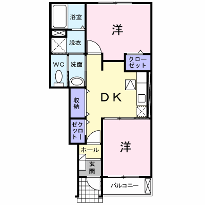 ソレアードⅣ 102【管理NO：1-016223501-01020】 ★家具家電は申し込み後に搬入します★ ★2026年10月中旬入居可能★の外観画像