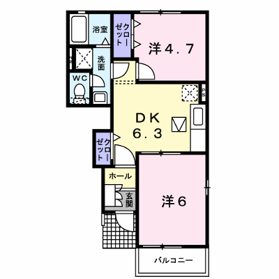 カーサ・エスターテⅡ棟 103【管理NO：1-013829902-01030】 ★家具家電は申し込み後に搬入します★ ★2026年10月中旬入居可能★の外観画像