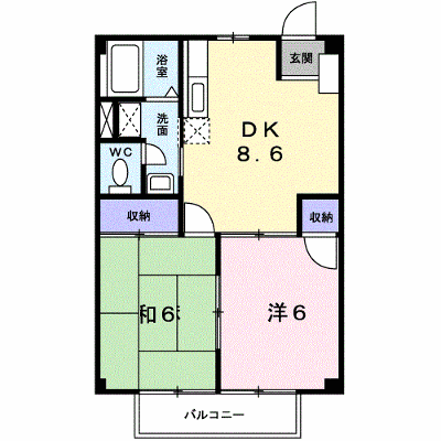ハッピーハイム 103【管理NO：1-007436101-01030】 ★家具家電は申し込み後に搬入します★ ★2026年10月中旬入居可能★の外観画像