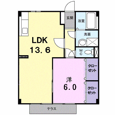 レジデンスチョコ 102【管理NO：1-010014501-01020】 ★家具家電は申し込み後に搬入します★ ★2026年10月中旬入居可能★の外観画像