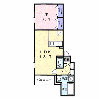 ＣＡＳＡ　ＳＥＲＥＮＡ 205【管理NO：1-027383701-02040】 ★家具家電は申し込み後に搬入します★ ★2026年10月中旬入居可能★の外観画像