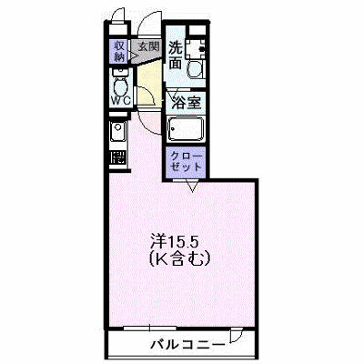 アンソレイエ　Ⅰ 205【管理NO：1-016496801-02040】 ★家具家電は申し込み後に搬入します★ ★2026年09月中旬入居可能★の外観画像