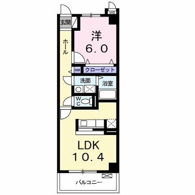 ベルテックス 103【管理NO：1-016684801-01030】 ★家具家電は申し込み後に搬入します★ ★2026年10月中旬入居可能★の外観画像