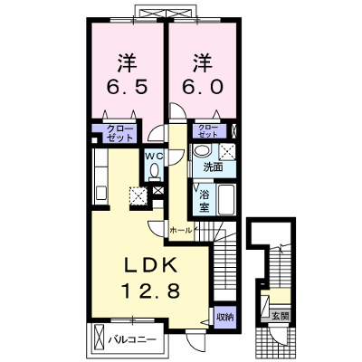 ソレアード・Ｋ　参番館 203【管理NO：1-016683903-02030】 ★家具家電は申し込み後に搬入します★ ★2026年11月中旬入居可能★の外観画像