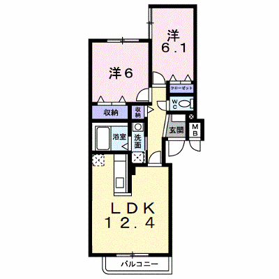 プリムローズ４２ 101【管理NO：1-012846301-01010】 ★家具家電は申し込み後に搬入します★ ★2026年09月中旬入居可能★の外観画像