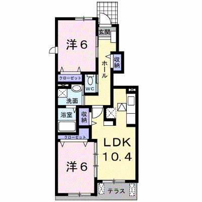 リバーヒルＡ 102【管理NO：1-016628801-01020】 ★家具家電は申し込み後に搬入します★ ★2026年10月中旬入居可能★の外観画像