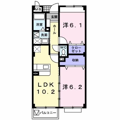 ベルヴェデール 202【管理NO：1-011957401-02020】 ★家具家電は申し込み後に搬入します★ ★2026年10月中旬入居可能★の物件写真1