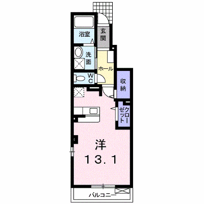ルッコラⅠ 103【管理NO：1-019396001-01030】 ★家具家電は申し込み後に搬入します★ ★2026年10月下旬入居可能★の外観画像