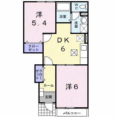 アルバエスペランサⅢ 102【管理NO：1-011562603-01020】 ★家具家電は申し込み後に搬入します★ ★2026年09月下旬入居可能★の外観画像