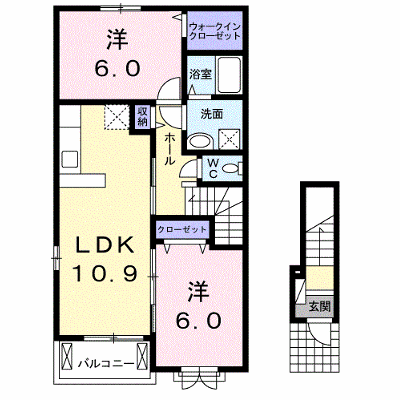 コンフォールＮＡ 201【管理NO：1-023530201-02010】 ★家具家電は申し込み後に搬入します★ ★2026年10月下旬入居可能★の外観画像