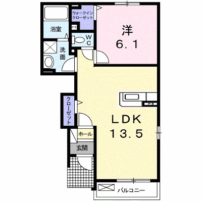 ブローテⅡ 105【管理NO：1-017473202-01040】 ★家具家電は申し込み後に搬入します★ ★2026年10月中旬入居可能★の外観画像
