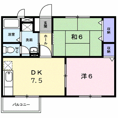 サニーヒルＢ 103【管理NO：1-005406802-01030】 ★家具家電は申し込み後に搬入します★ ★2026年09月中旬入居可能★の外観画像
