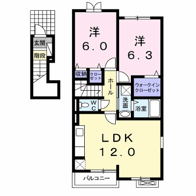 クレメンティ・パークＢ 201【管理NO：1-018356102-02010】 ★家具家電は申し込み後に搬入します★ ★2026年11月中旬入居可能★の外観画像