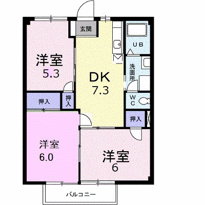 ニューシティー横田 205【管理NO：1-004641301-02050】 ★家具家電は申し込み後に搬入します★ ★2026年10月中旬入居可能★の外観画像