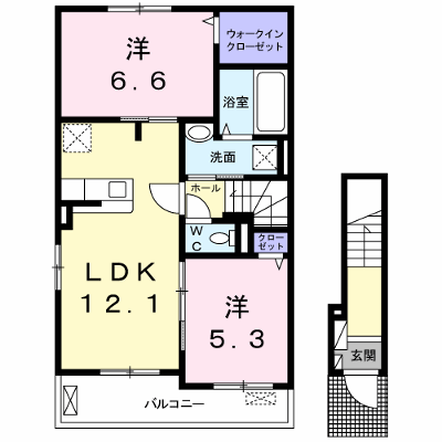 ベル　アルモニー 201【管理NO：1-024868201-02010】 ★家具家電は申し込み後に搬入します★ ★2026年10月中旬入居可能★の外観画像
