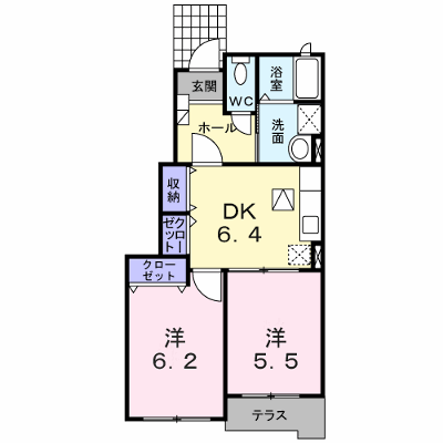 アルカディアⅥ 103【管理NO：1-015757602-01030】 ★家具家電は申し込み後に搬入します★ ★2026年10月中旬入居可能★の外観画像