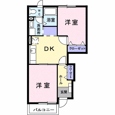 フラワ　Ｉ 104【管理NO：1-011830801-01040】 ★家具家電は申し込み後に搬入します★ ★2026年10月中旬入居可能★の外観画像