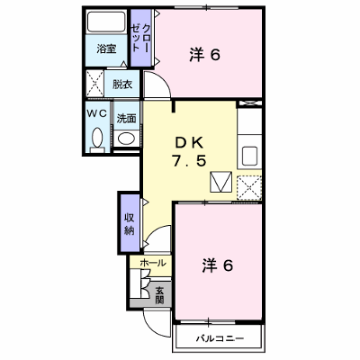 ベルデ榊　Ａ 103【管理NO：1-014278701-01030】 ★家具家電は申し込み後に搬入します★ ★2026年10月中旬入居可能★の外観画像