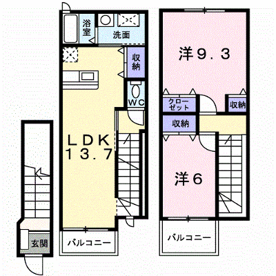 カーサグランデ 206【管理NO：1-012984901-02060】 ★家具家電は申し込み後に搬入します★ ★2026年10月中旬入居可能★の外観画像
