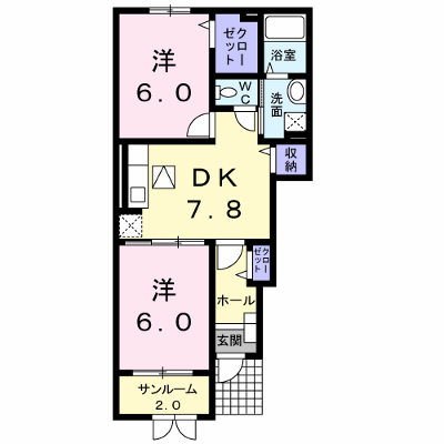 プリーマヴィラ　Ⅴ 102【管理NO：1-014927802-01020】 ★家具家電は申し込み後に搬入します★ ★2026年10月中旬入居可能★の外観画像