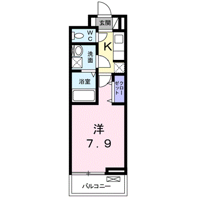サンリットウエストＫ 203【管理NO：1-026387701-02030】 ★家具家電は申し込み後に搬入します★ ★2027年02月中旬入居可能★の外観画像