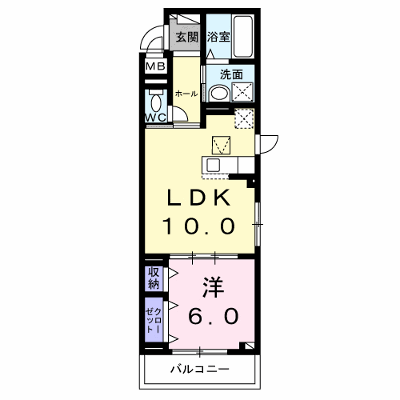 ラ・トゥール湘南Ⅱ 301【管理NO：1-028766101-03010】 ★家具家電は申し込み後に搬入します★ ★2027年03月上旬入居可能★の外観画像