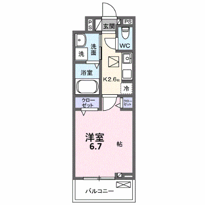 ラ・トゥール湘南Ⅱ 204【管理NO：1-028766101-02040】 ★家具家電は申し込み後に搬入します★ ★2027年03月上旬入居可能★の外観画像