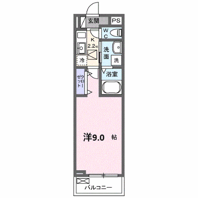 サンプレイス　ザ・サード 102【管理NO：1-028599701-01020】 ★家具家電は申し込み後に搬入します★ ★2027年02月上旬入居可能★の外観画像