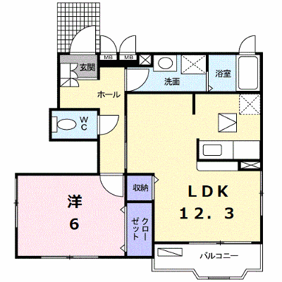 ツインリーフⅡ 101【管理NO：1-014652701-01010】 ★家具家電は申し込み後に搬入します★ ★2026年11月中旬入居可能★の外観画像
